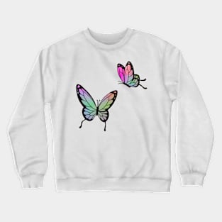 Colorful Butterfly Crewneck Sweatshirt